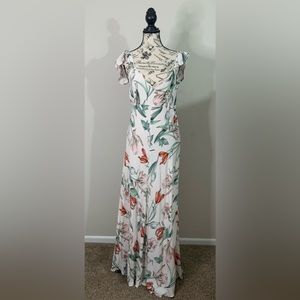 Florentina Dress in Blush Multi Floral ASTR the Label Size:M NWOT